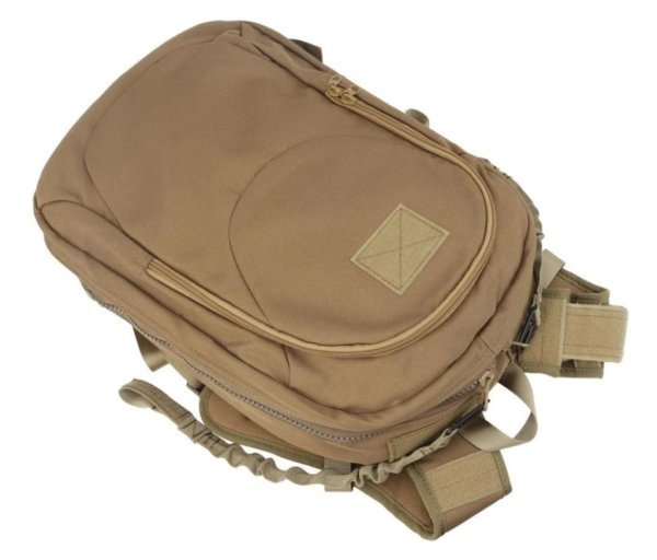 WOSPORT BACKPACK AND TACTICAL VEST DUAL PURPOSE TAN
