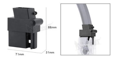 WOSPORT SPEED LOADER ADAPTER FOR MP5 AEG MAGAZINE Arsenal Sports