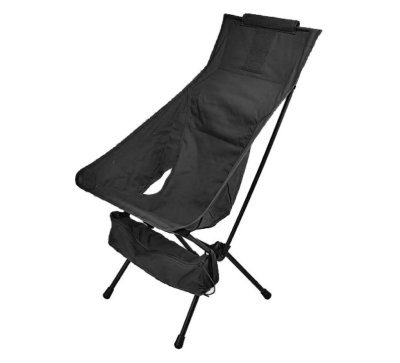WOSPORT PORTABLE CHAIR 2.0 TACTICAL BLACK Arsenal Sports