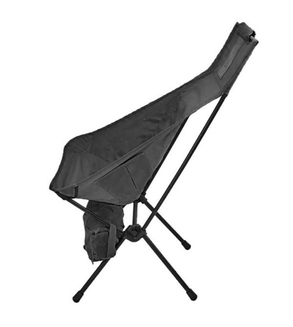 WOSPORT PORTABLE CHAIR 2.0 TACTICAL BLACK