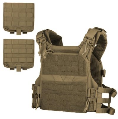 WOSPORT K19 TACTICAL VEST FULL SIZE COYOTE BROWN Arsenal Sports
