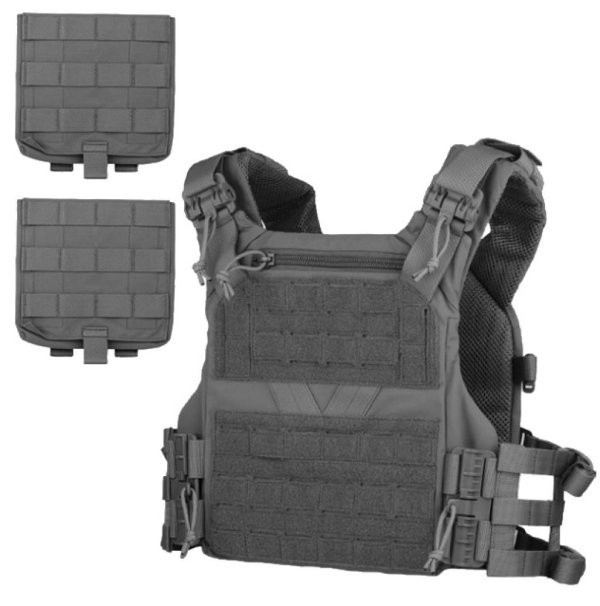 WOSPORT K19 TACTICAL VEST FULL SIZE WOLF GREY