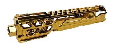 CTM-TAC FUKU-2 CNC UPPER RECEIVER KIT CUTOUT LONG FOR AAP01 ELECTROPLATED GOLD Arsenal Sports