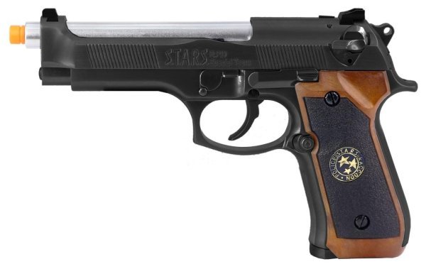WE GBB M92 G2 S.T.A.R.S. FULL-AUTO BLOWBACK AIRSOFT PISTOL BLACK