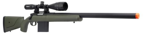 APS SPRING SNIPER APM40 435FPS BOLT ACTION AIRSOFT RIFLE OD GREEN