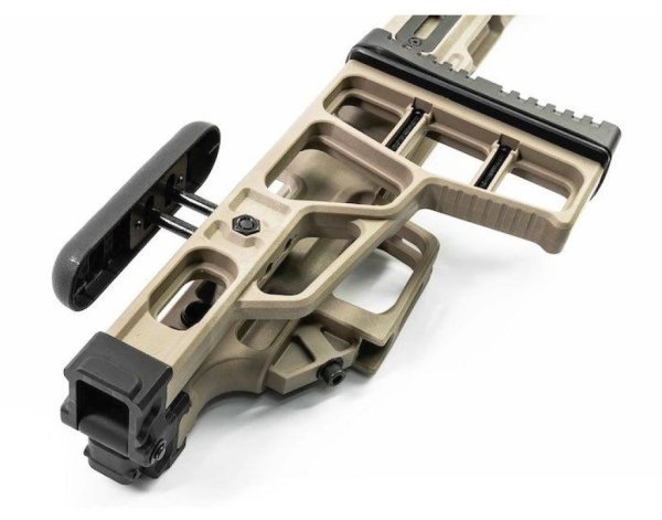 MAPLE LEAF TACTICAL RIFLE CHASSIS FOR VSR10 & MLC-338 FLAT DARK EARTH