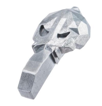 APS SAFETY SELECTOR SKULL FOR M4 / M16 AEG SILVER Arsenal Sports