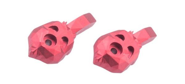APS SAFETY SELECTOR SKULL AMBIDEXTROUS FOR M4 / M16 AEG RED