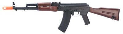 APS AEG ASK201 AK-74 REAL WOOD FURNITURE BLOWBACK AIRSOFT RIFLE Arsenal Sports