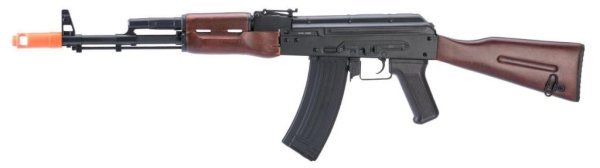 APS AEG ASK201 AK-74 REAL WOOD FURNITURE BLOWBACK AIRSOFT RIFLE