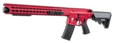 APS AEG ASR119 RED SPECIAL EDITION ADVANCED CUSTOM BLOWBACK AIROSFT RIFLE Arsenal Sports
