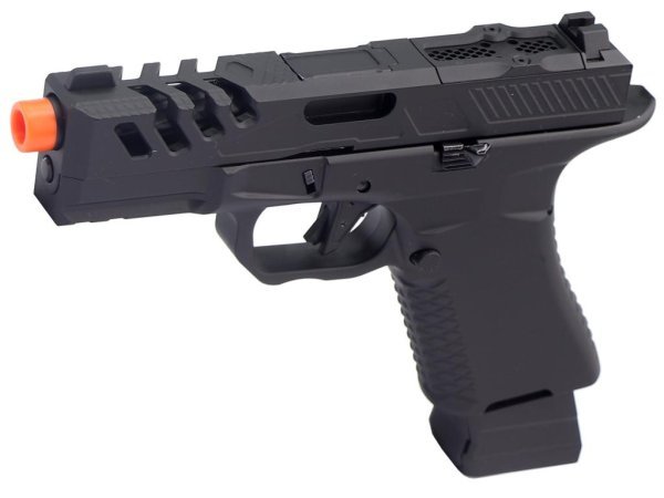 APS / F1 FIREARMS / EMG ARMS GBB BSF-19 BLOWBACK AIRSOFT PISTOL BLACK