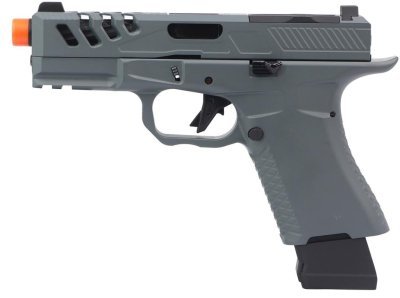 APS / F1 FIREARMS / EMG ARMS GBB BSF-19 BLOWBACK AIRSOFT PISTOL GREY Arsenal Sports