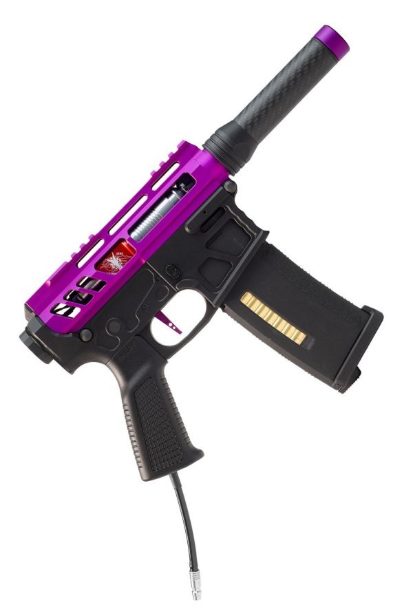 WOLVERINE HPA HERETIC LABS AIRSOFT RIFLE PURPLE