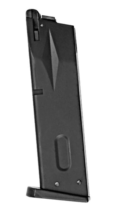 WE MAGAZINE 4.5MM CO2 25R FOR M92 BLACK Arsenal Sports