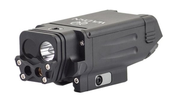 WADSN WEAPON LIGHT DBAL-PL DUAL OUTPUT LASER WITH IR FUNCTION BLACK