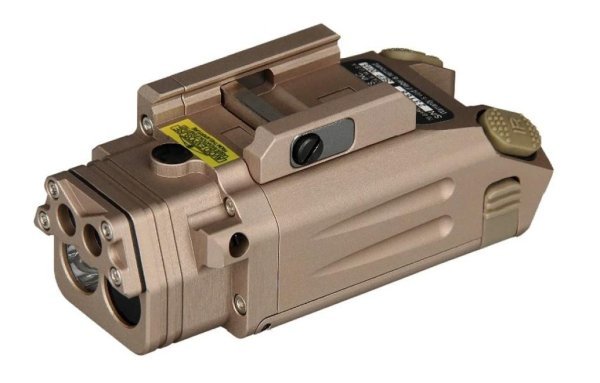 WADSN WEAPON LIGHT DBAL-PL DUAL OUTPUT LASER WITH IR FUNCTION DESERT