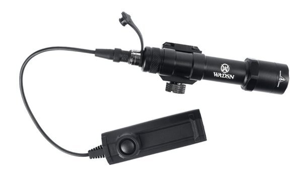 WADSN SCOUT LIGHT M600B WITH DUAL FUNCTION TAPE SWITCH BLACK