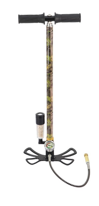 ARMADILLO PCP HANDPUMP 3S/300B WITH AIR FILTER AND MANOMETER CAMOUFLAGE Arsenal Sports