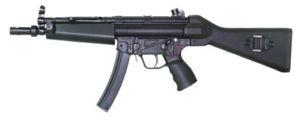 CLASSIC ARMY AEG MP5 CA5A4 WIDE FOREARM SMG AIRSOFT RIFLE BLACK