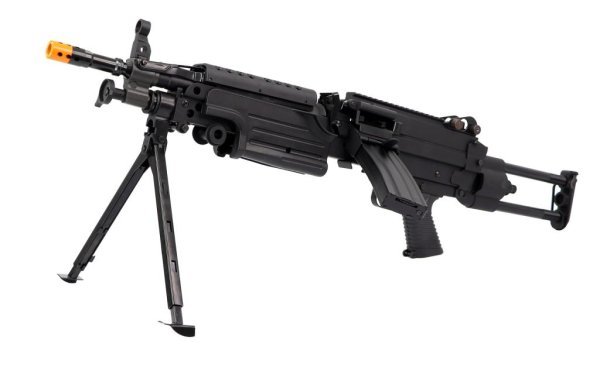 CLASSIC ARMY AEG CA249P SUPPORT SAW AIRSOFT RIFLE BLACK