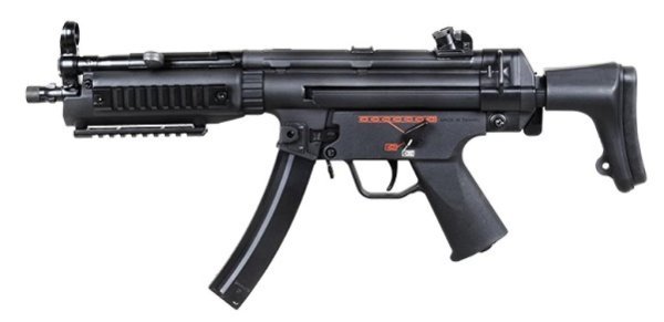G&G AEG TGM A3 ETU MP5 SMG AIRSOFT RIFLE BLACK