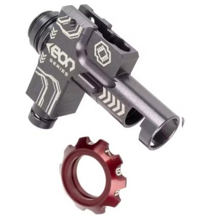 GATE HOP-UP HOUSING TITANIUM WITH ROTARY RED Arsenal Sports