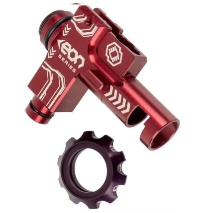 GATE HOP-UP HOUSING RED WITH ROTARY VIOLET Arsenal Sports