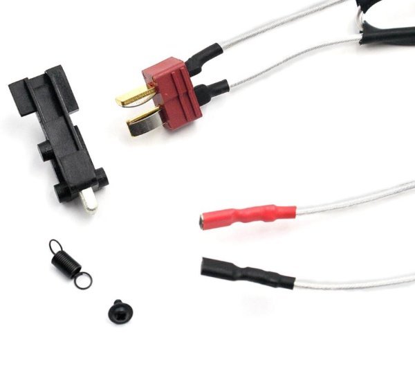 MODIFY QUANTUM LOW WIRE RESISTENCE WIRE SET FOR AK-47S SERIES BACK WITH PLATED CORD ULTRA PLUG