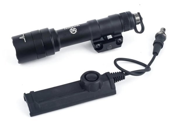 WADSN SCOUT LIGHT M600U WITH DUAL FUNCTION TAPE SWITCH BLACK