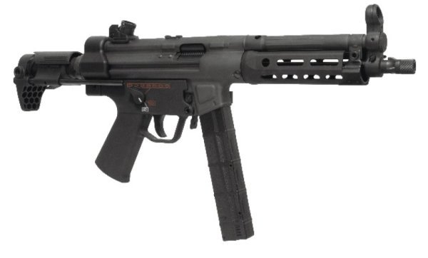 BOLT AEG MP5 SERIES SWAT MPD BLOWBACK AIRSOFT RIFLE BLACK
