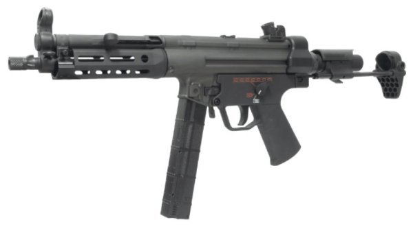 BOLT AEG MP5 SERIES SWAT MPD BLOWBACK AIRSOFT RIFLE BLACK