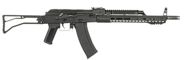 CYMA AEG SLR LICENSERD AK47 RIS QD SPRING TYPE AK74 AIRSOFT RIFLE BLACK