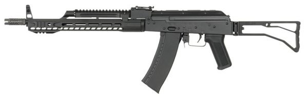 CYMA AEG SLR LICENSERD AK47 RIS QD SPRING TYPE AK74 AIRSOFT RIFLE BLACK
