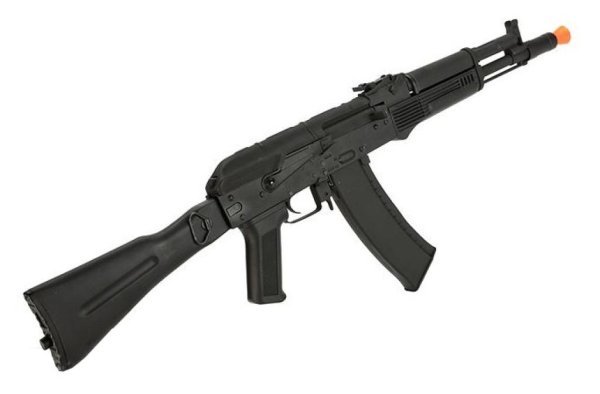 CYMA AEG AK105 SPORT WITH SIDE FOLDING POLYMER STOCK AIRSOFT RIFLE BLACK
