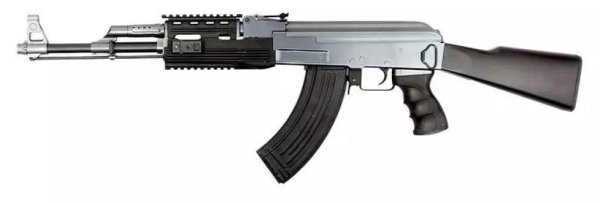 CYMA AEG AK47 SPORT TACTICAL AIRSOFT RIFLE GREY / BLACK