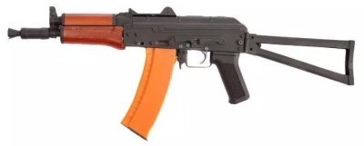 CYMA AEG AKS-74U SPORT REAL WOOD FURNITURE AIRSOFT RIFLE WOOD / BLACK Arsenal Sports