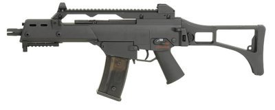 CYMA AEG G36C SPORT ABS WITH GEARBOX VER. 3 AIRSOFT RIFLE BLACK Arsenal Sports
