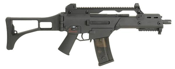 CYMA AEG G36C SPORT ABS WITH GEARBOX VER. 3 AIRSOFT RIFLE BLACK