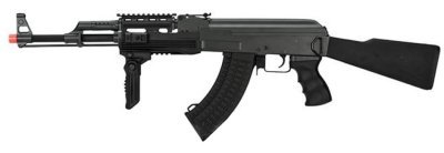 CYMA AEG AK47 STANDARD FULL METAL TACTICAL COMPOSITE FURNITURE AIRSOFT RIFLE BLACK Arsenal Sports