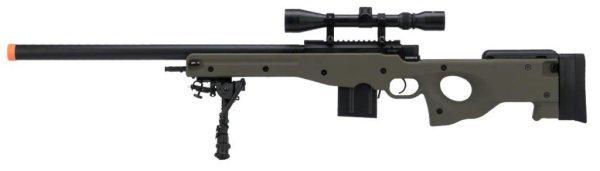 CYMA SPRING SNIPER L96 STANDARD BOLT ACTION HIGH POWER AIRSOFT RIFLE OD GREEN