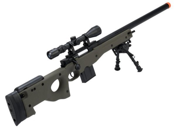 CYMA SPRING SNIPER L96 STANDARD BOLT ACTION HIGH POWER AIRSOFT RIFLE OD GREEN