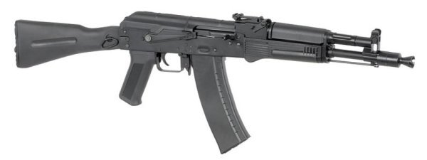 S&T ARMAMENT AEG AK105 WITH ELECTRONIC TRIGGER G3 AIRSOFT RIFLE BLACK