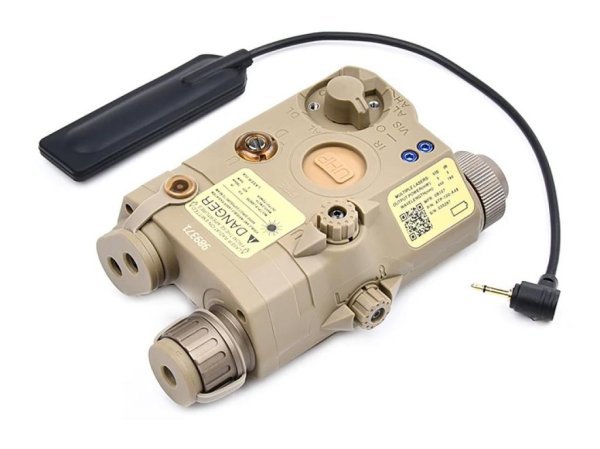 WADSN AN/PEQ LA-5C UHP RED LASER TAN
