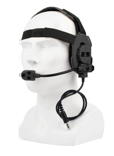 WADSN HEADSET BOWMAN III WITH BRIGHT MIC BLACK Arsenal Sports