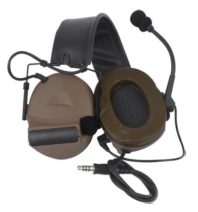 WADSN HEADSET COMTAC VER. II BASIC VERSION COYOTE BROWN Arsenal Sports