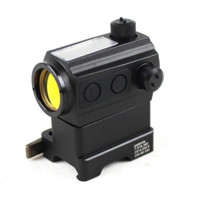 ARMADILLO SIGHT RED DOT SOLAR AIMPOINT WITH RISER QD MOUNT BLACK Arsenal Sports
