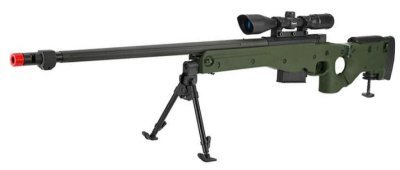 AGM SNIPER SPRING AW338 AIRSOFT RIFLE OD GREEN Arsenal Sports