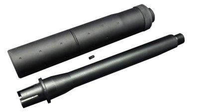 CYMA OUTER BARREL 395MM WITH SILENCER FOR M4 Arsenal Sports