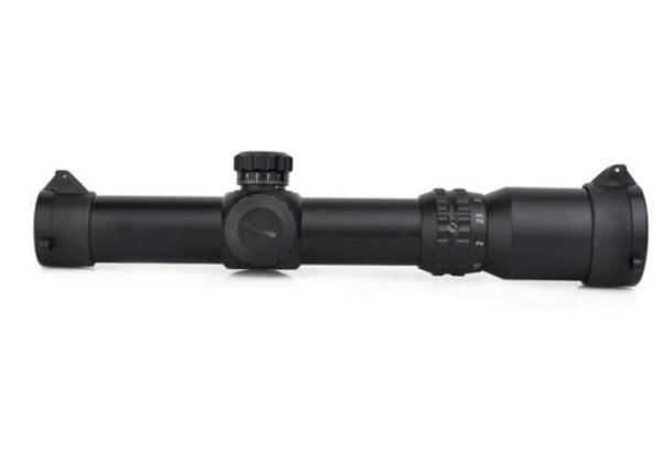AIM SCOPE 1-4X24SE RED AND GREEN AO3044 BLACK